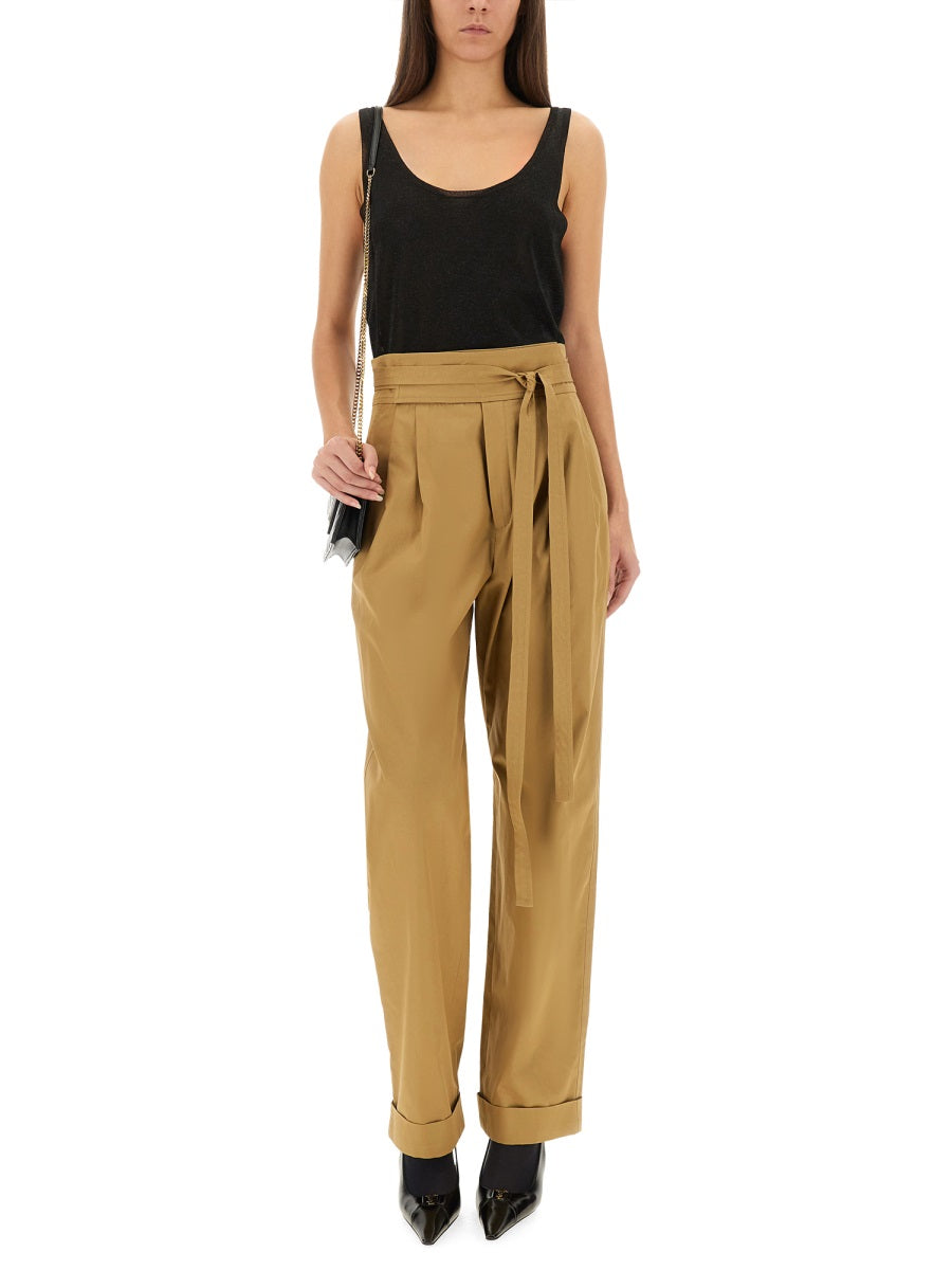 Saint Laurent Pants - Beige | Wanan Luxury