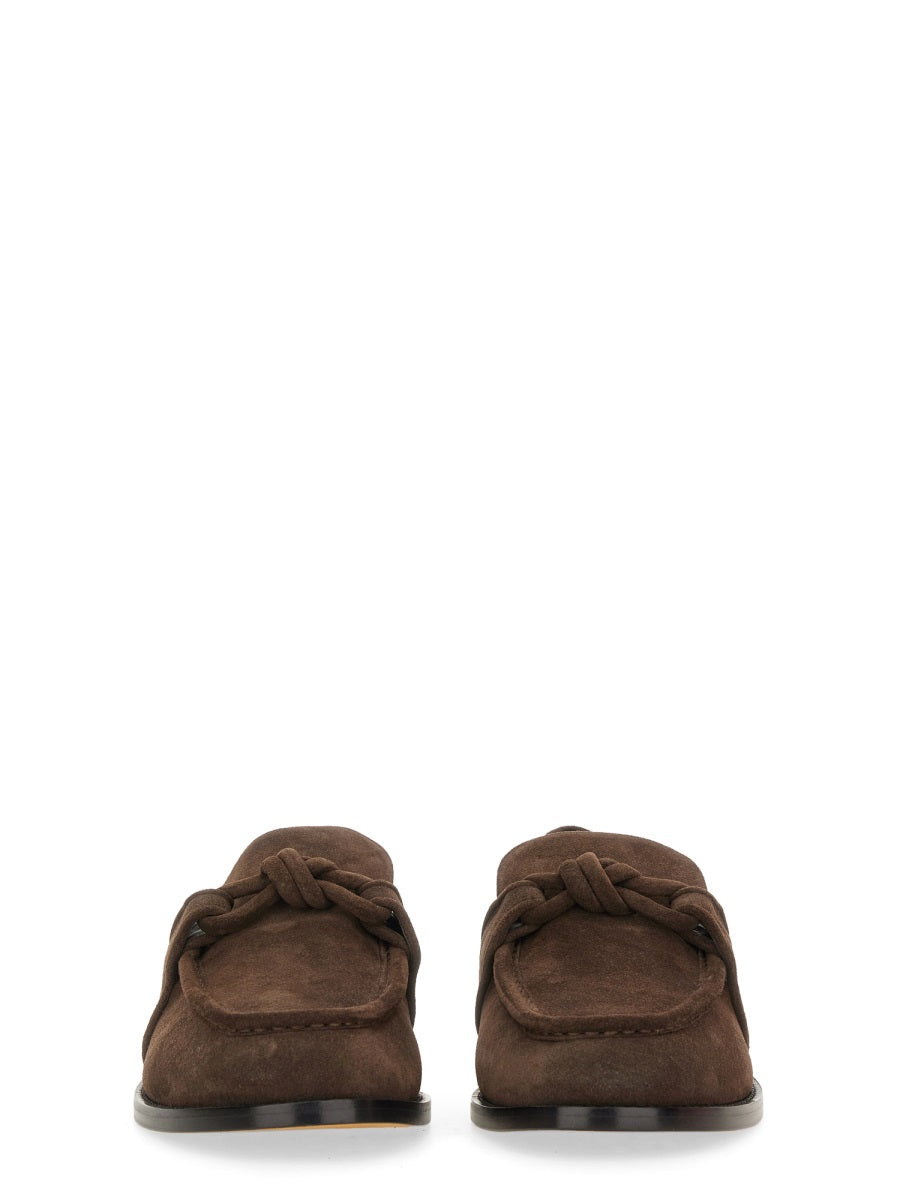 Bottega Veneta Loafers - Brown | Wanan Luxury