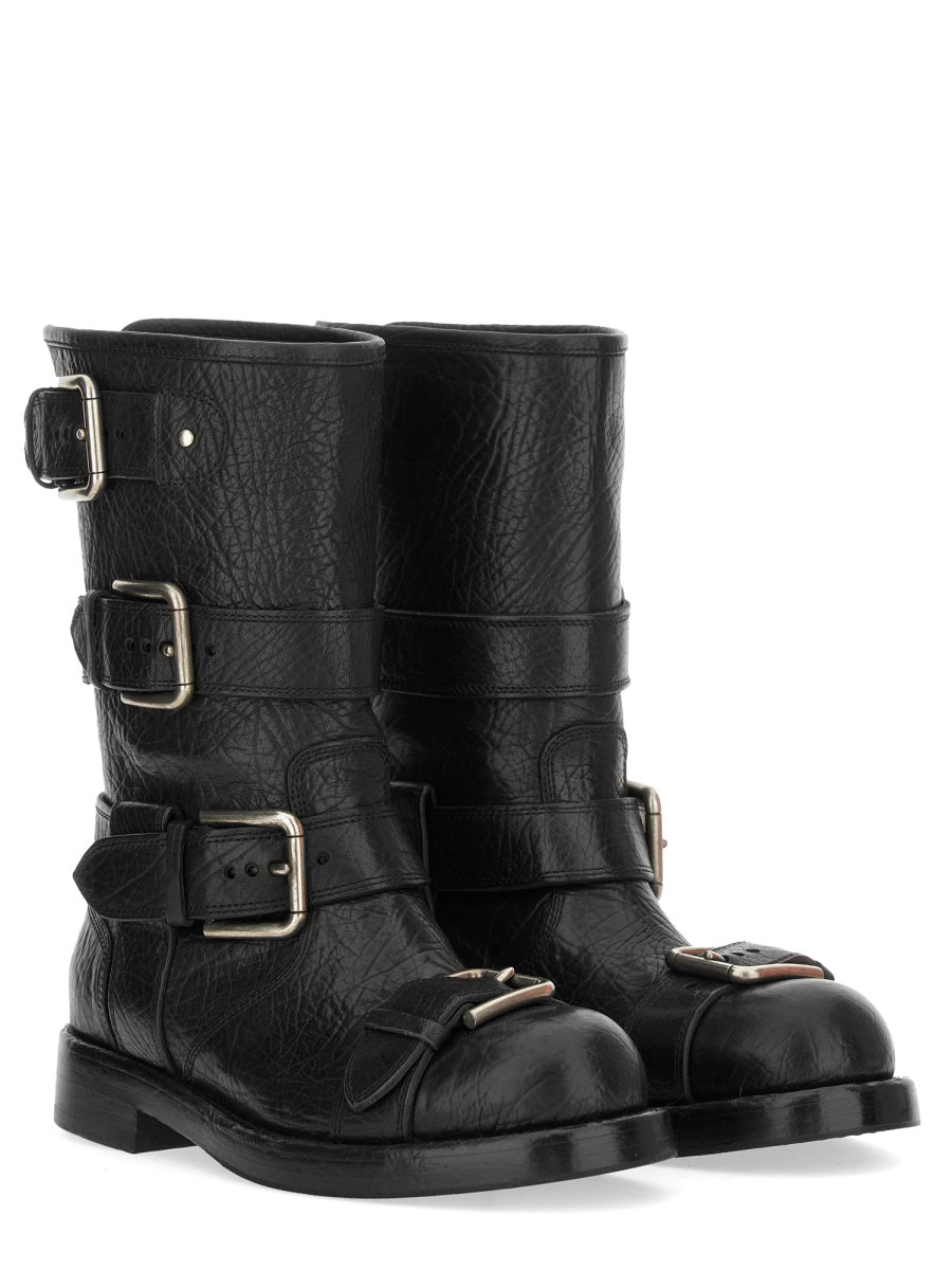 Dolce & Gabbana Boots - Black | Wanan Luxury