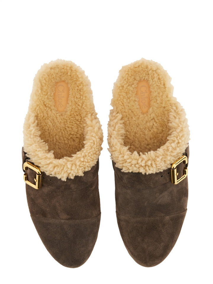 CHLOÉ Flat Shoes - Brown | Wanan Luxury