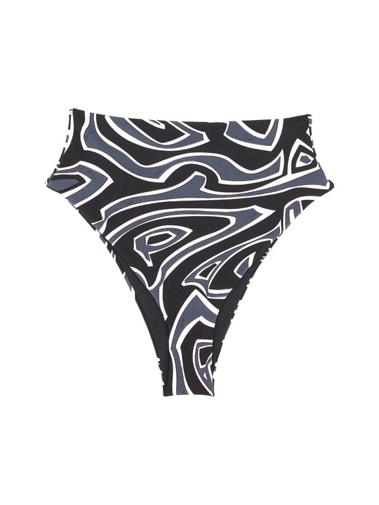 Marble Print Bikini Bottom
