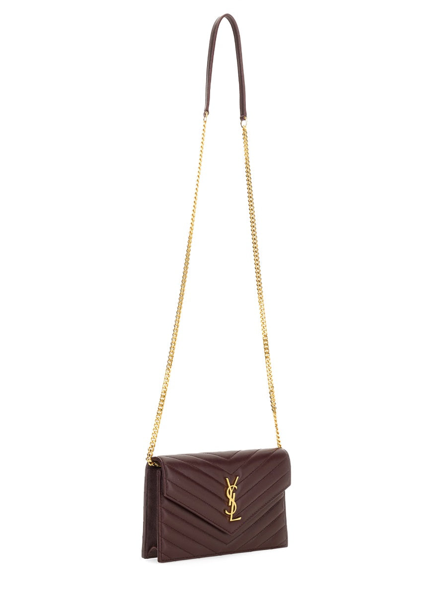 Saint Laurent Shoulder Bags - Burgundy | Wanan Luxury