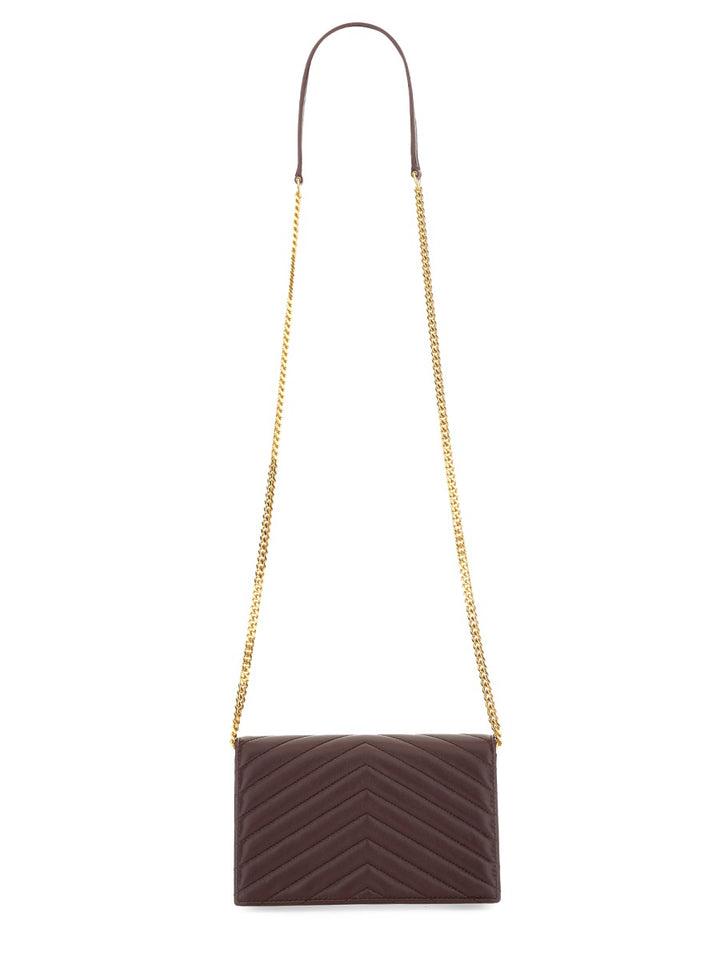 Saint Laurent Shoulder Bags - Burgundy | Wanan Luxury