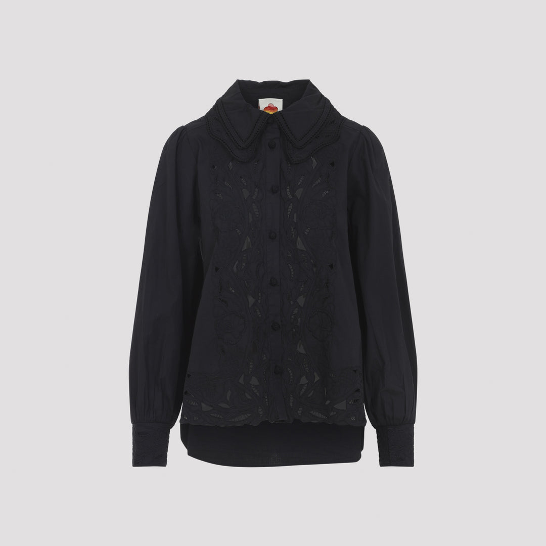 Farm Rio Shirts - Black | 54d064259cf51d7ce4629466b0814d548ef4cfdb