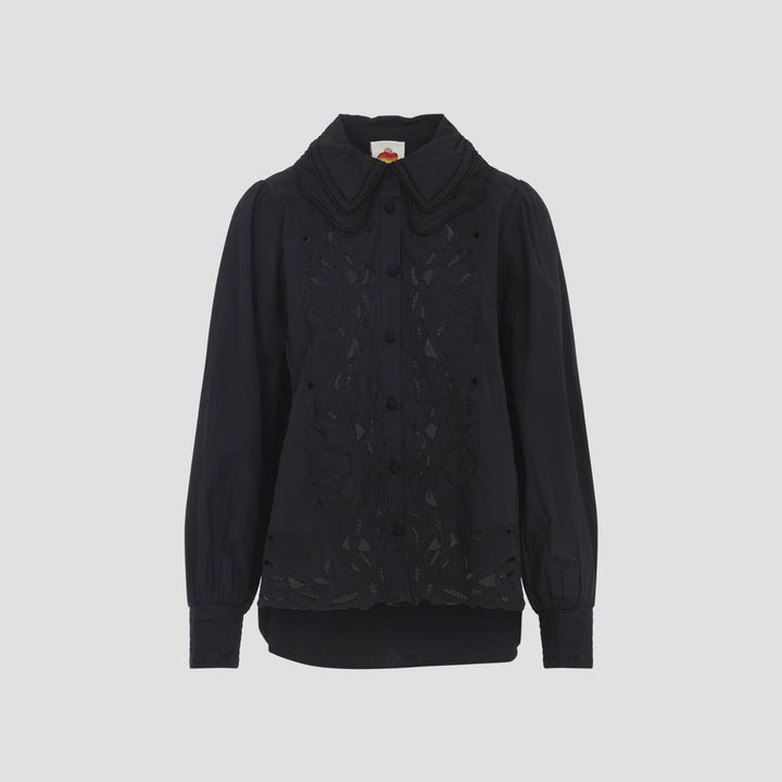 Farm Rio Shirts - Black | 54d064259cf51d7ce4629466b0814d548ef4cfdb