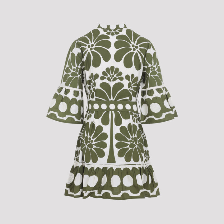 Farm Rio Mini dresses - Green | e0f597d3a1a1f180a71cab95b46716b240d58d98