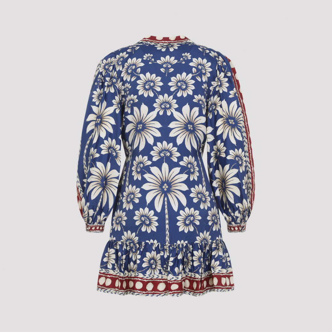 Farm Rio Mini dresses - Blue | 9d6c5440038c425378004feb03f0d9045a432a21