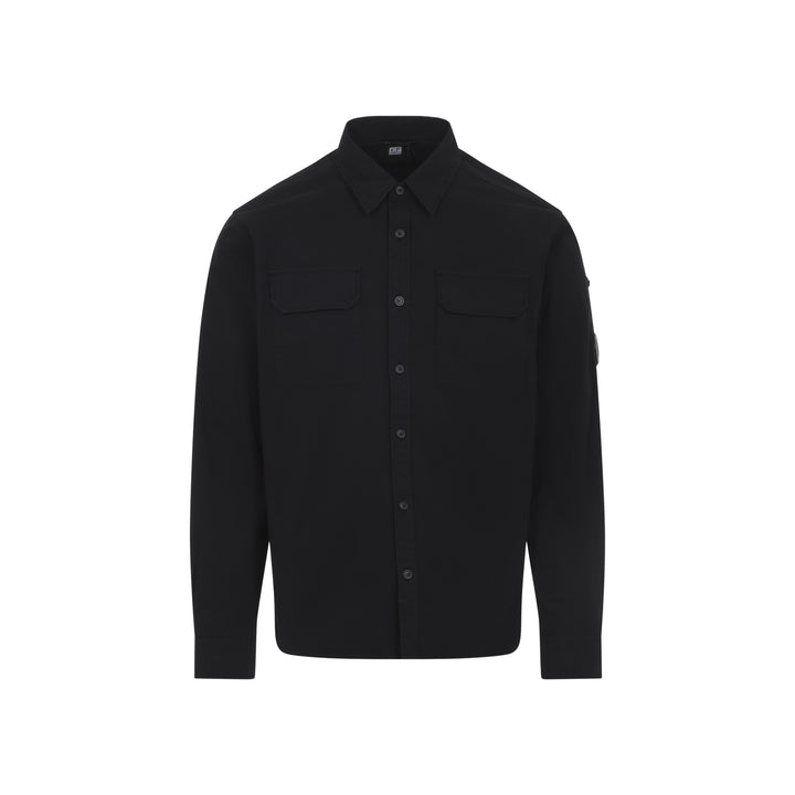 Cp Company Shirts - Black | 57c1007949bc15b18946f9b543fa4aa1f205bc20