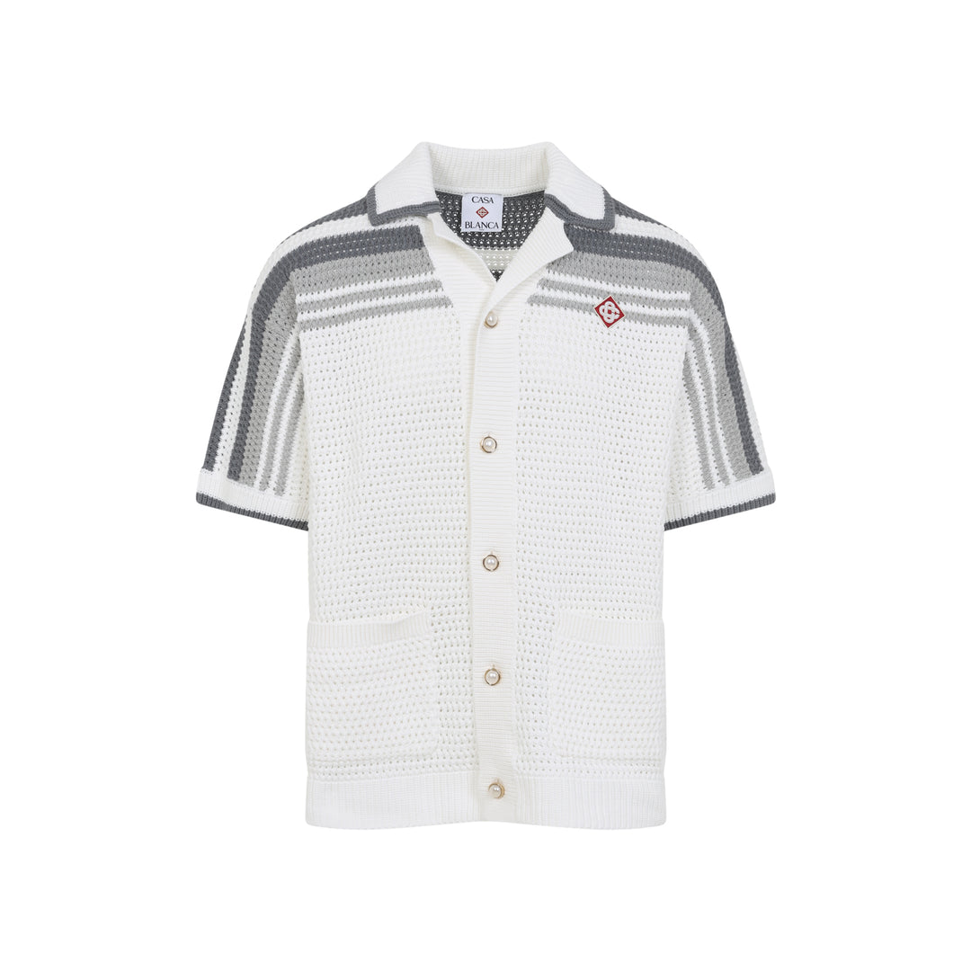 Casablanca Shirts - White | f1bf457647b06d128ada97b987897d969bae0f72