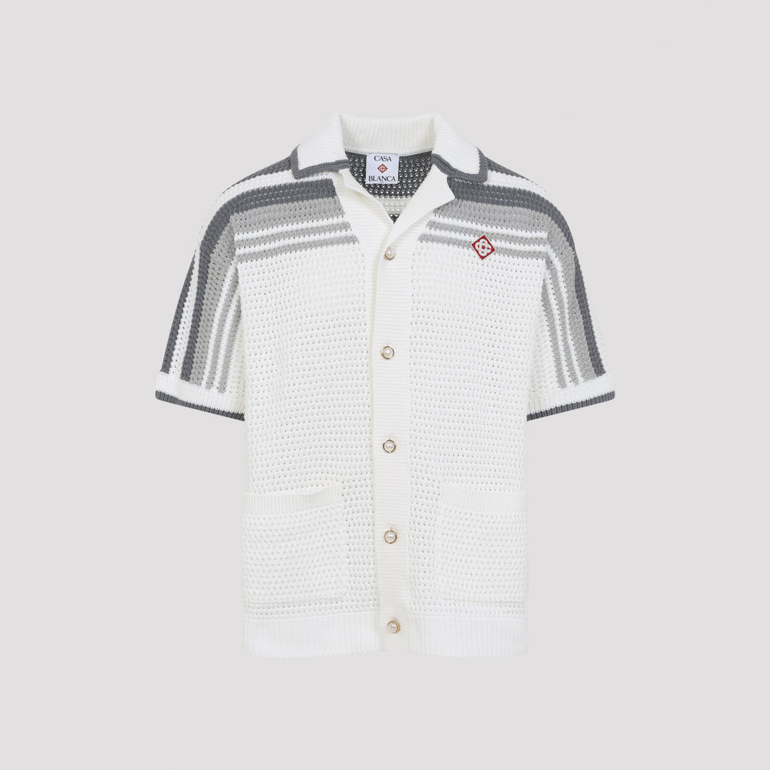 Casablanca Shirts - White | 28b8fadffd1a7fb7877b89648f35025e31f8e1ef