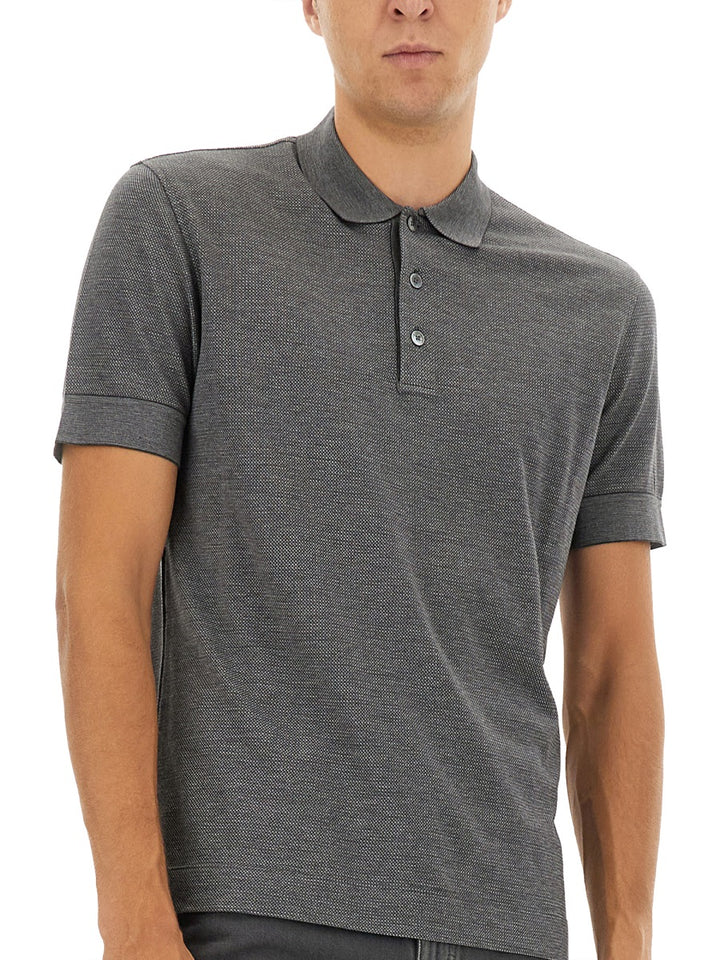 Zegna Polo - Grey | Wanan Luxury