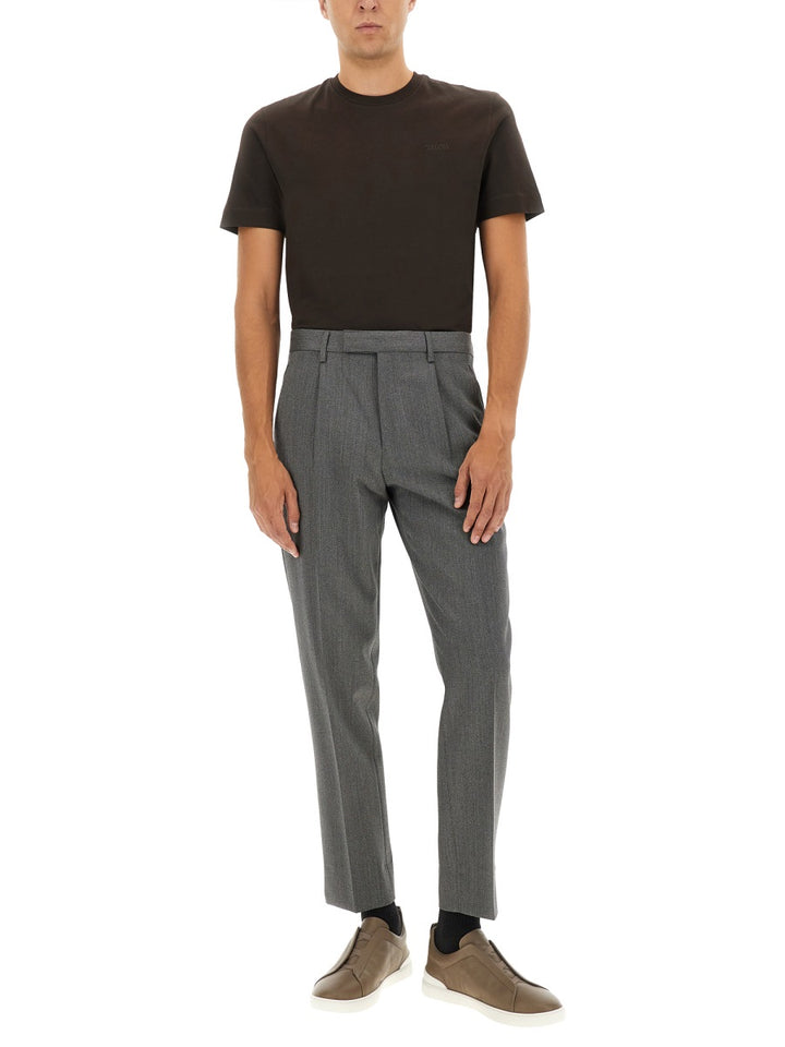 Zegna T shirts - Brown | Wanan Luxury