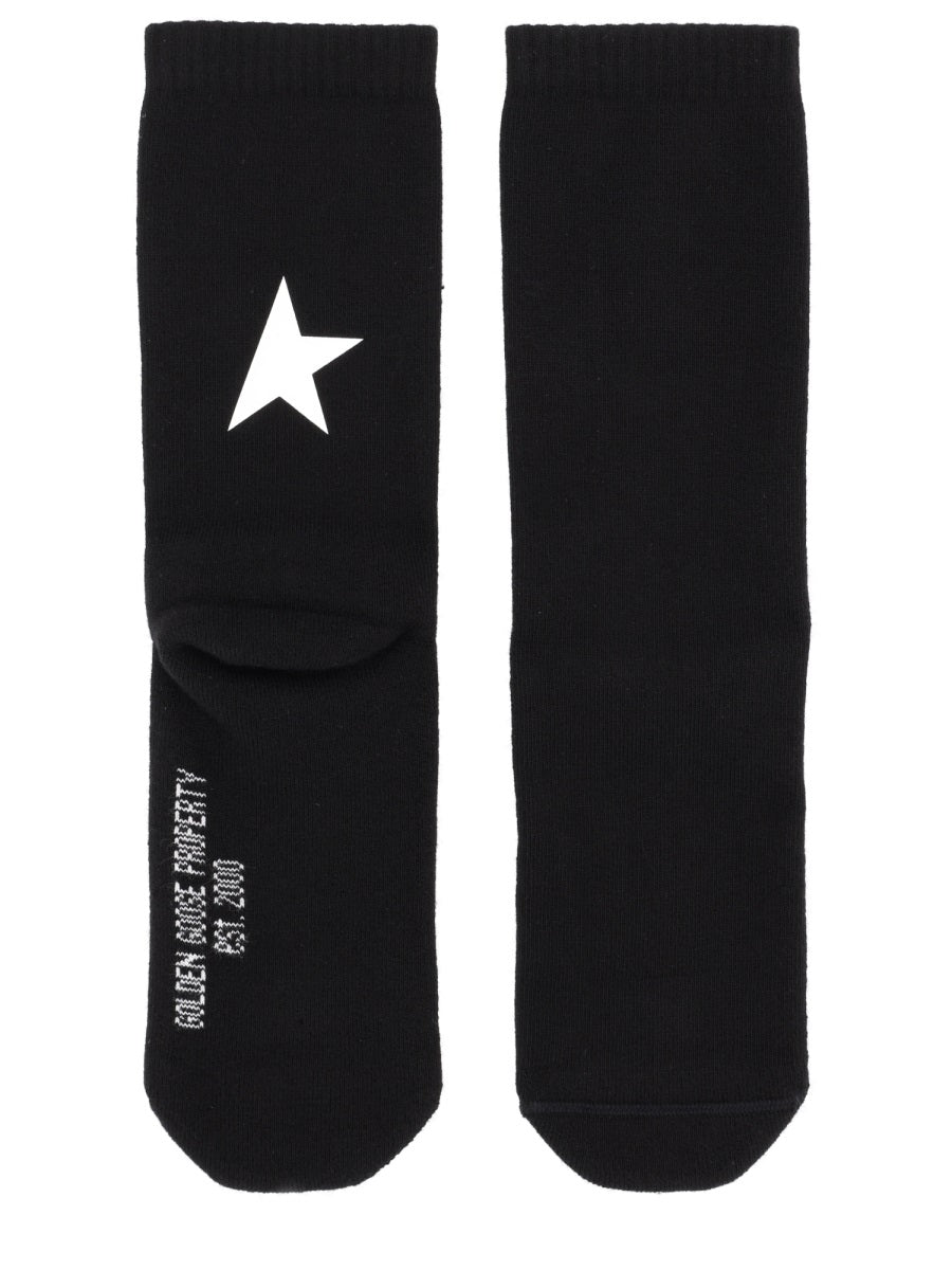 Golden Goose Socks - Black | Wanan Luxury