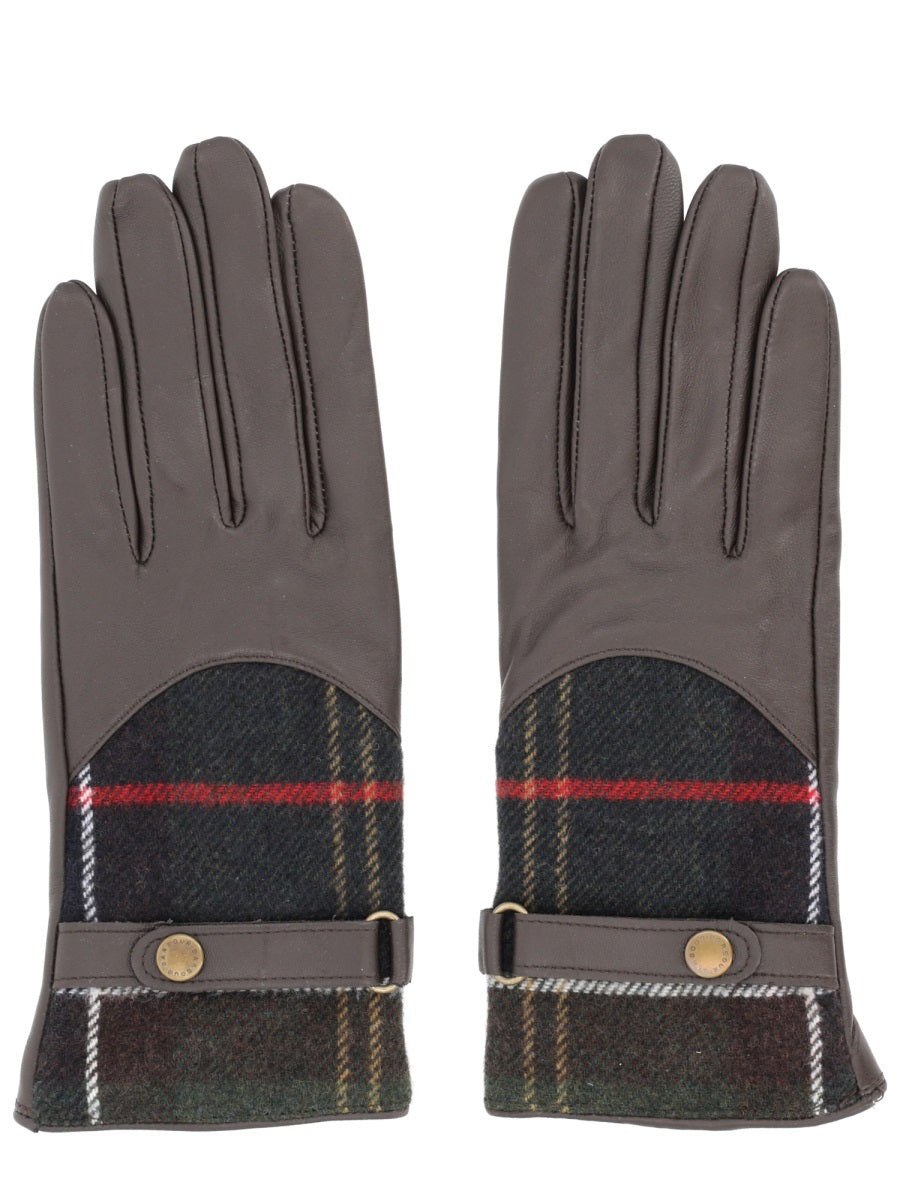 Barbour Scarves & Gloves - Brown | Wanan Luxury
