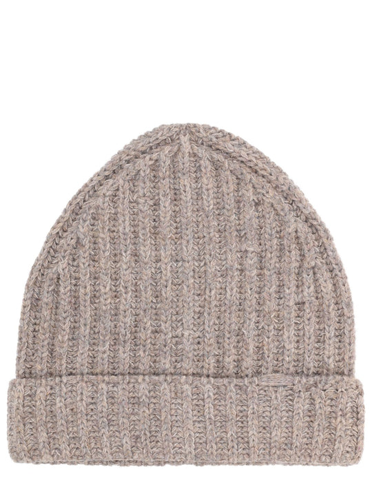 Wool And Cotton Blend Beanie