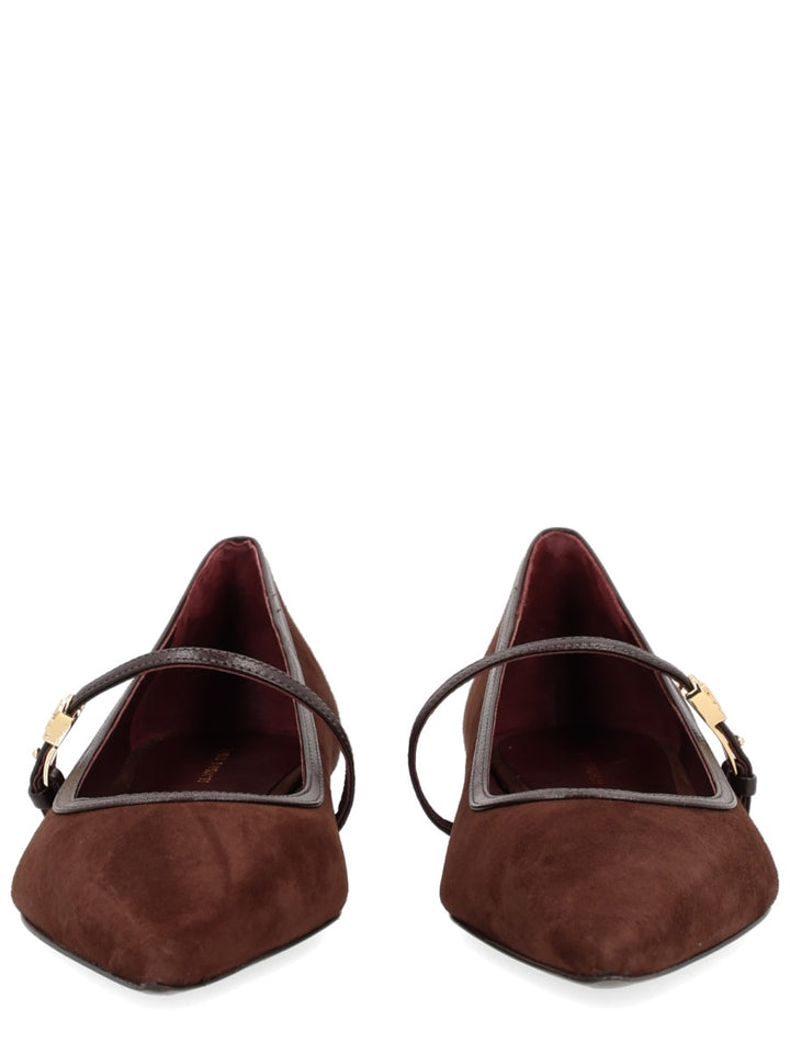 Tory Burch Flat Shoes - Brown | Wanan Luxury
