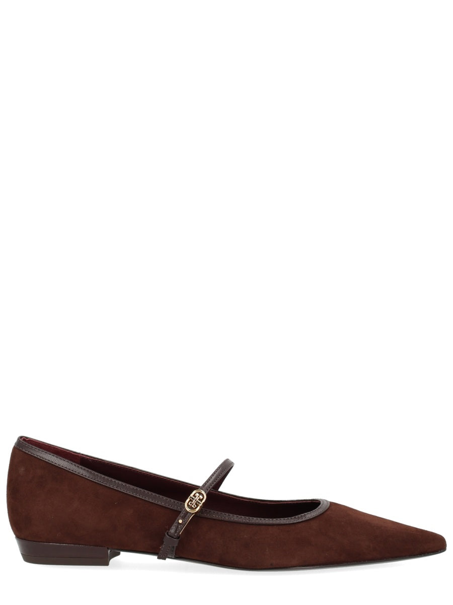 Tory Burch Flat Shoes - Brown | Wanan Luxury