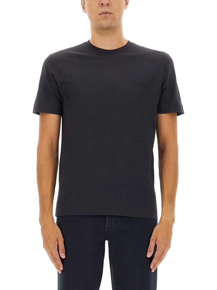 Zegna T shirts - Black | 9f1e960ae70f1a2bc17a2d98657f6aa212633c52