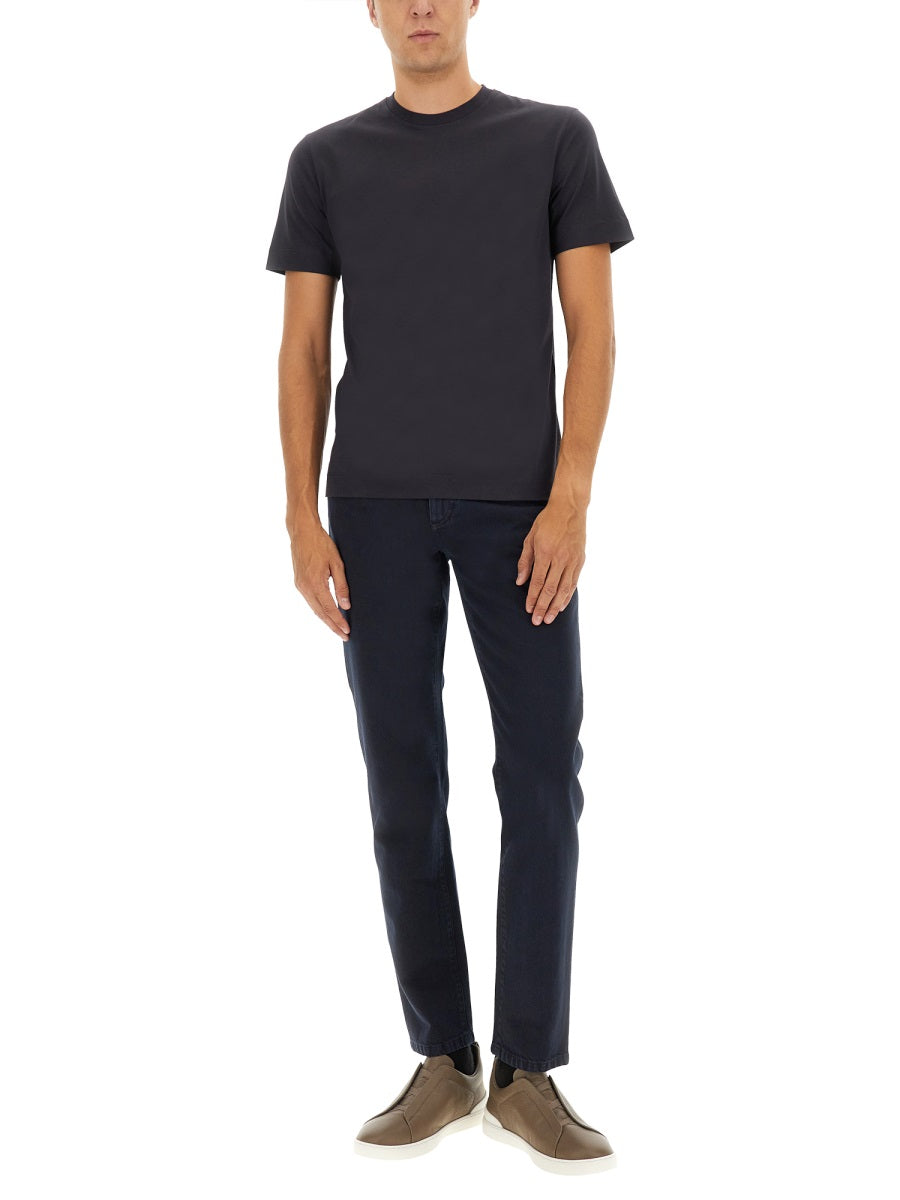 Zegna T shirts - Black | 48002b3f5cfc250e0996a22db0195ce5f387aca4