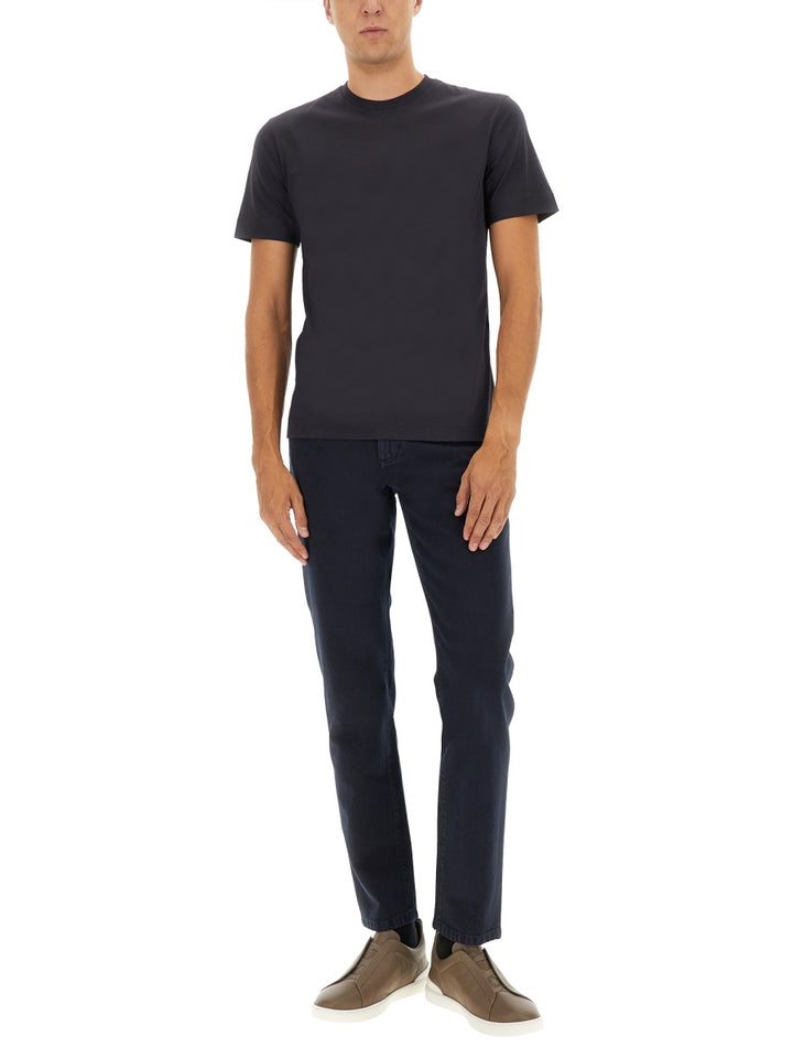 Zegna T shirts - Black | 48002b3f5cfc250e0996a22db0195ce5f387aca4