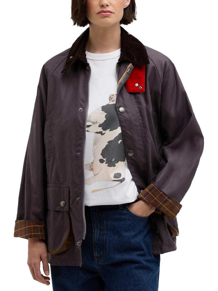 PAUL SMITH X BARBOUR Jackets - Purple | Wanan Luxury