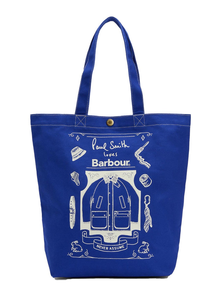 PAUL SMITH X BARBOUR Hand Bags - Blue | Wanan Luxury