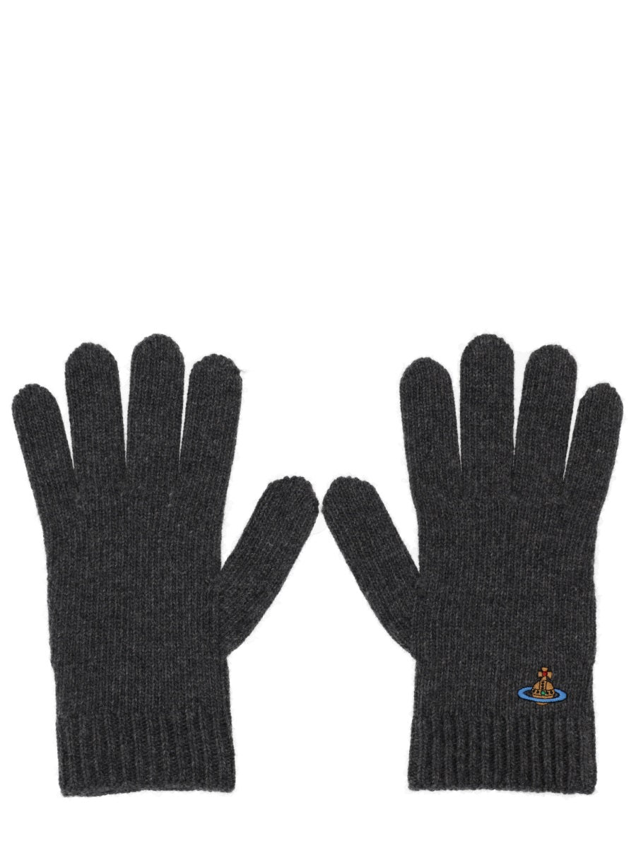 Vivienne Westwood Scarves & Gloves - Grey | Wanan Luxury