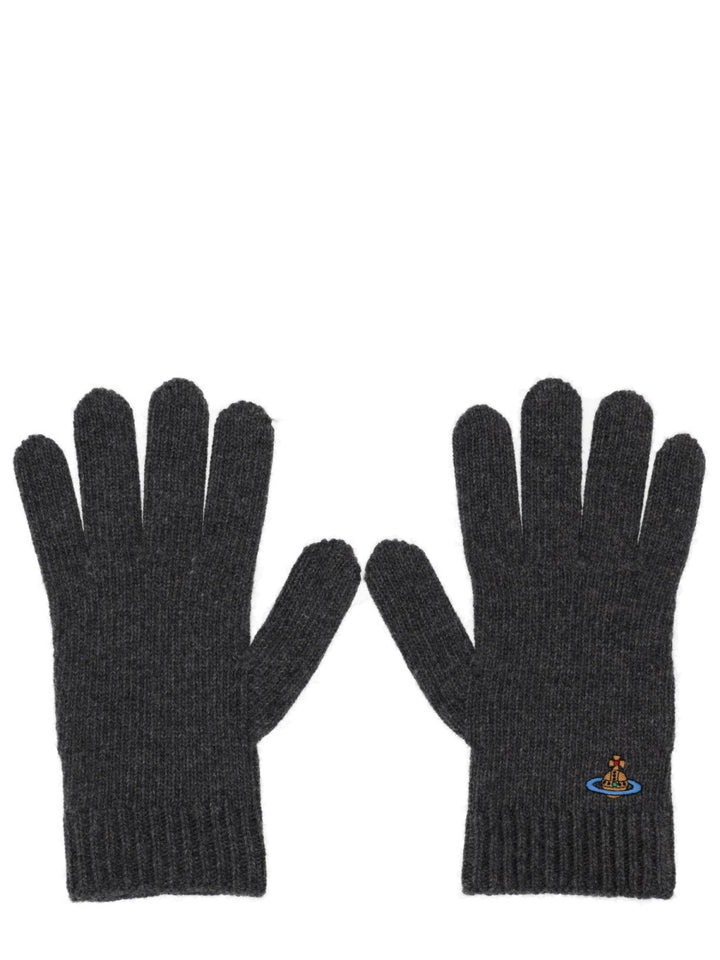 Vivienne Westwood Scarves & Gloves - Grey | Wanan Luxury