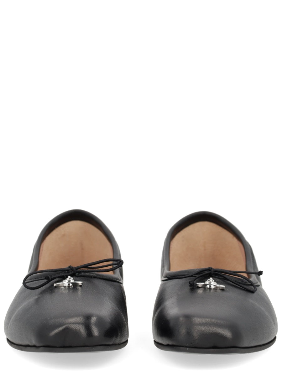 Vivienne Westwood Flat Shoes - Black | Wanan Luxury
