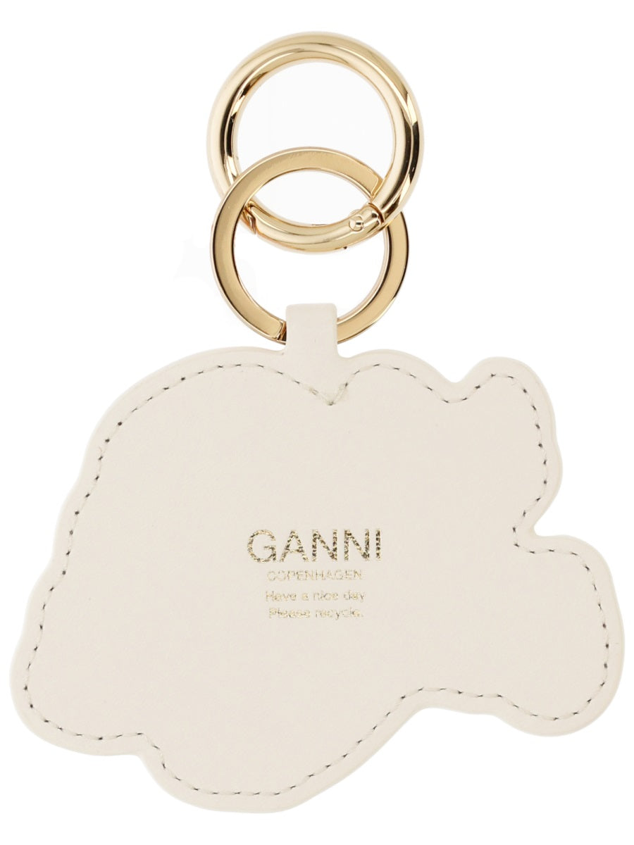 Ganni Keychains - Brown | Wanan Luxury