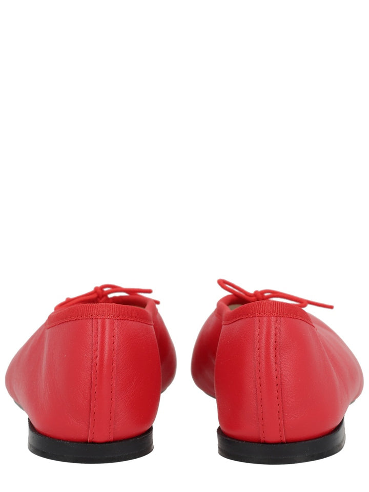 Marine Serre Flat Shoes - Red | Wanan Luxury
