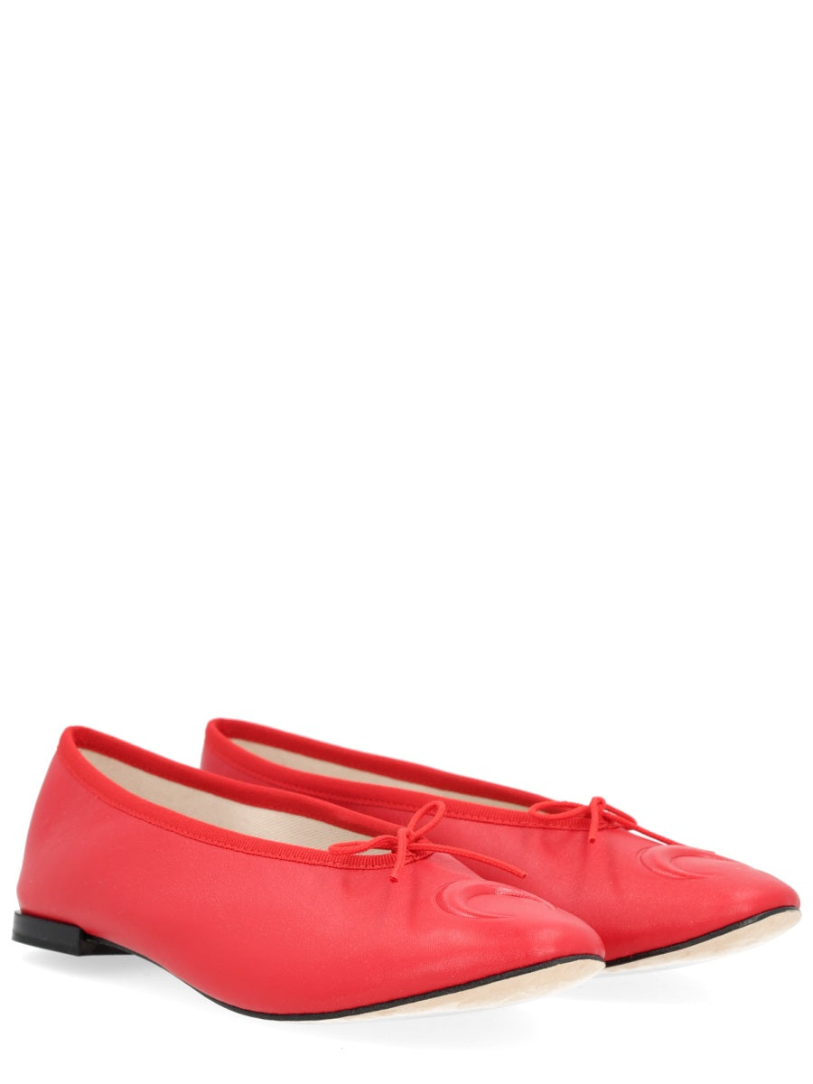 Marine Serre Flat Shoes - Red | Wanan Luxury