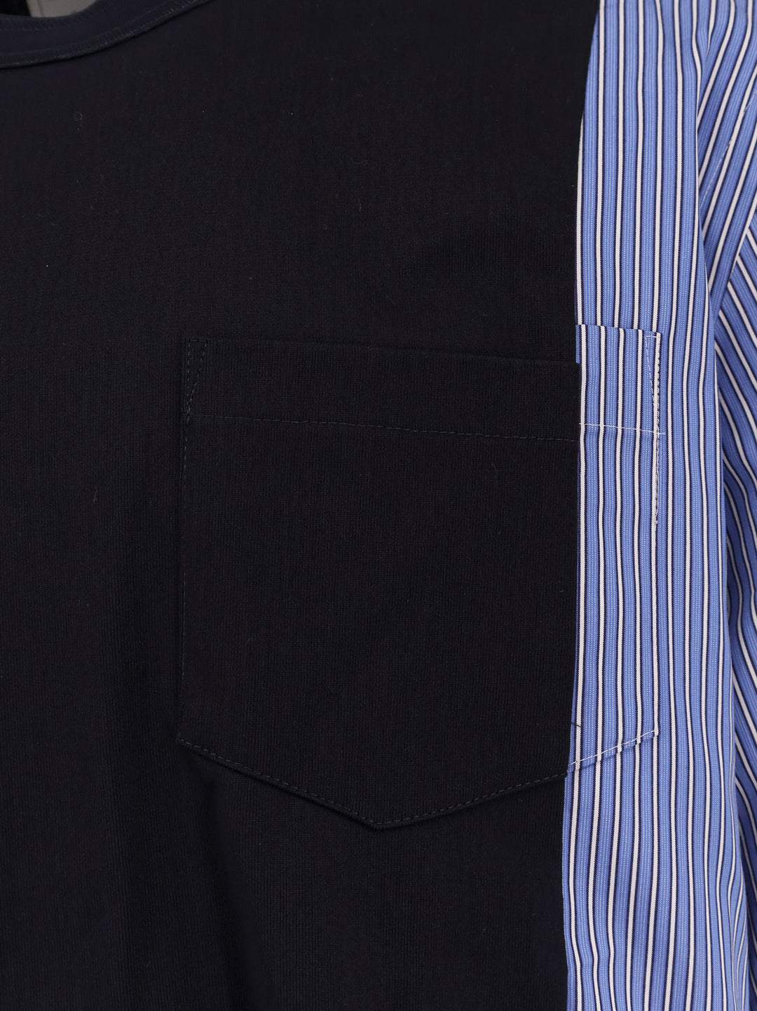 Sacai T-shirts and Polos - NAVY BLUE STRIPE | 5ed7b55aef4ca3febe1af1e7e56442fc6a2e9276