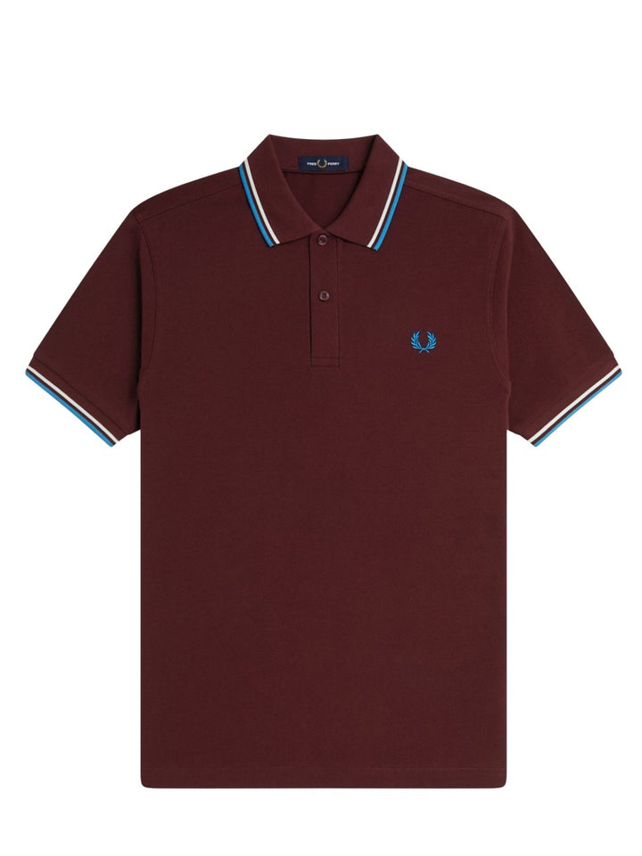 Fred Perry Polo - Burgundy | Wanan Luxury