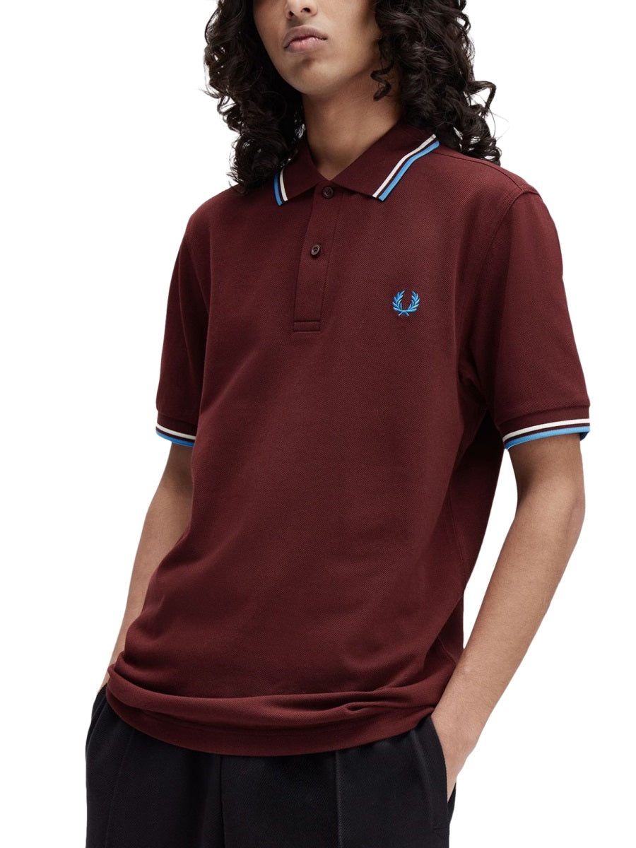 Fred Perry Polo - Burgundy | Wanan Luxury