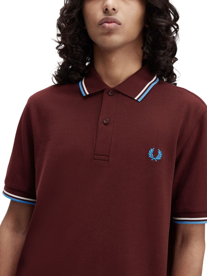 Fred Perry Polo - Burgundy | Wanan Luxury
