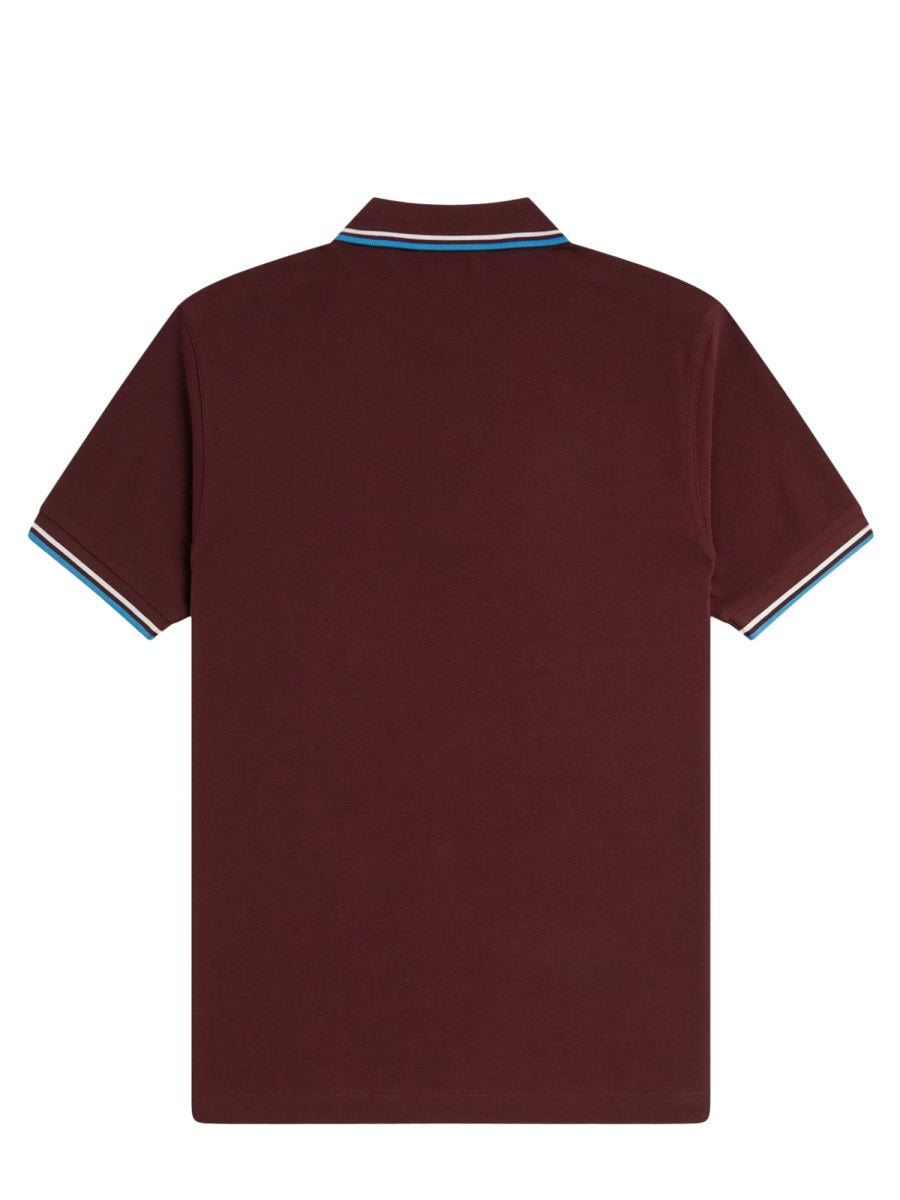 Fred Perry Polo - Burgundy | Wanan Luxury
