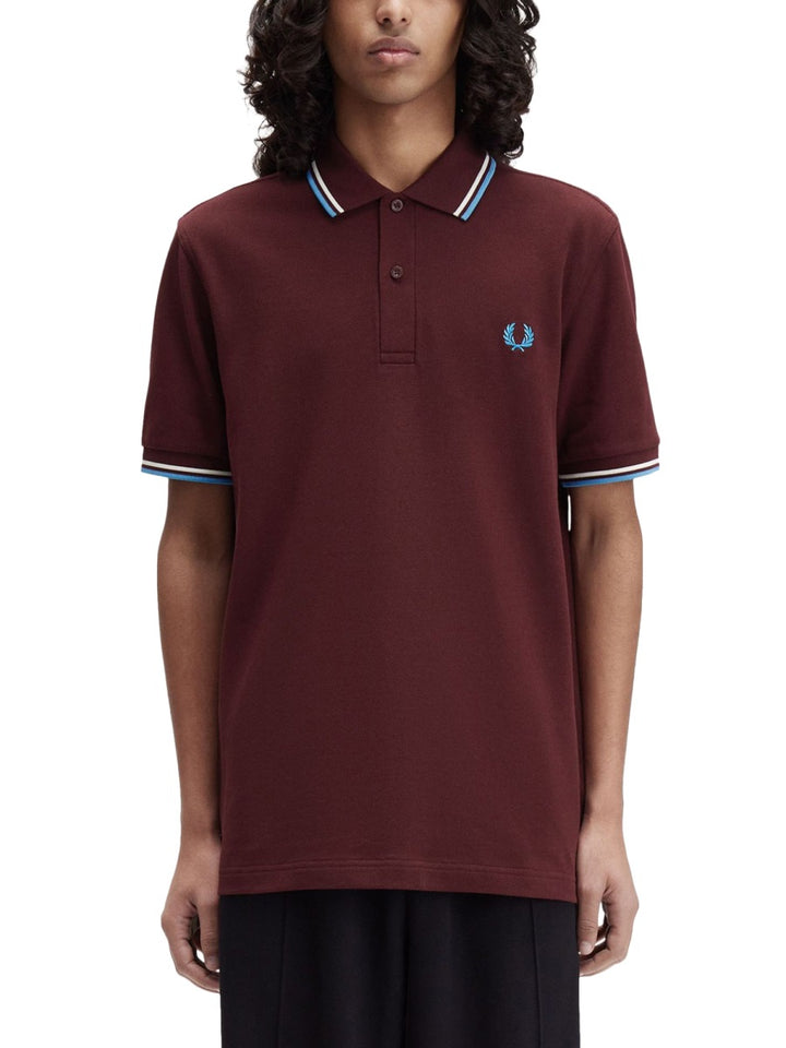 Fred Perry Polo - Burgundy | Wanan Luxury