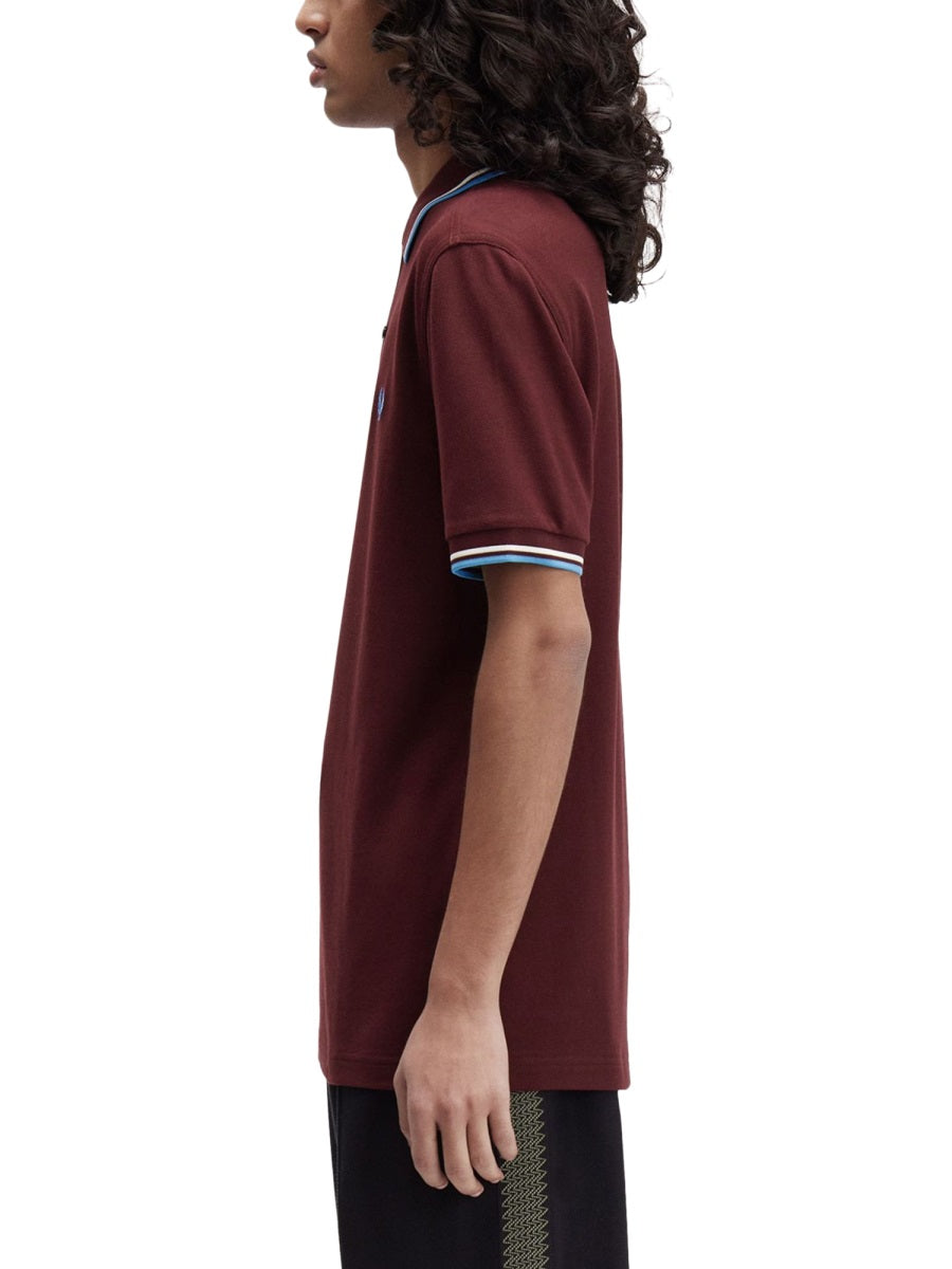 Fred Perry Polo - Burgundy | Wanan Luxury