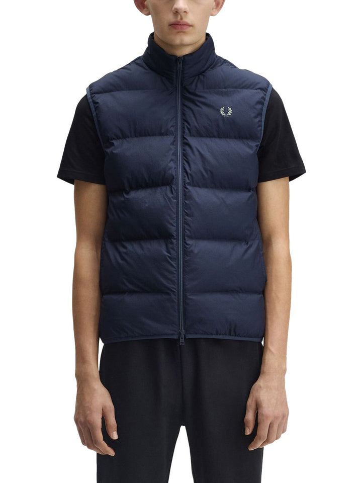Fred Perry Gilet - Blue | Wanan Luxury