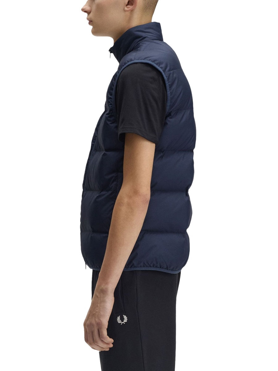 Fred Perry Gilet - Blue | Wanan Luxury