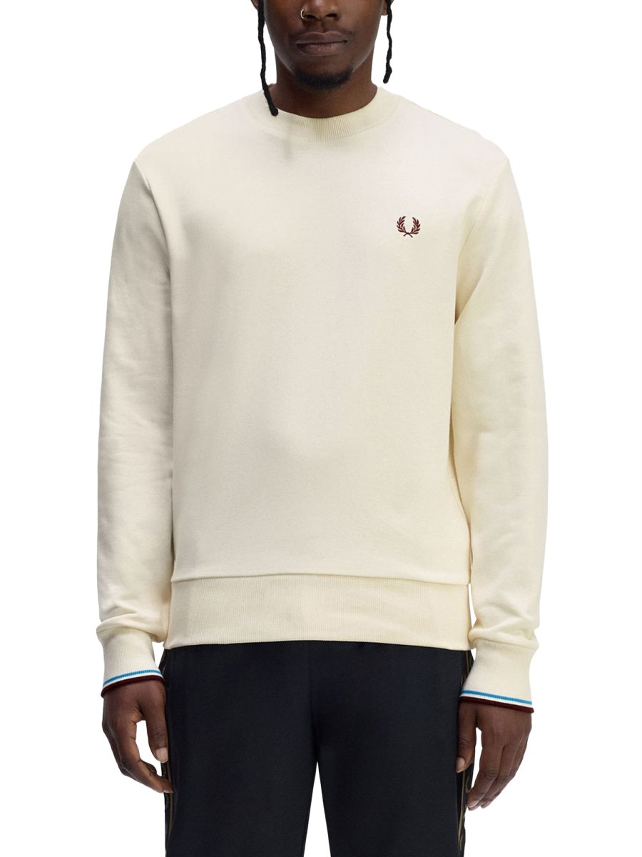 Fred Perry Sweatshirts - White | Wanan Luxury