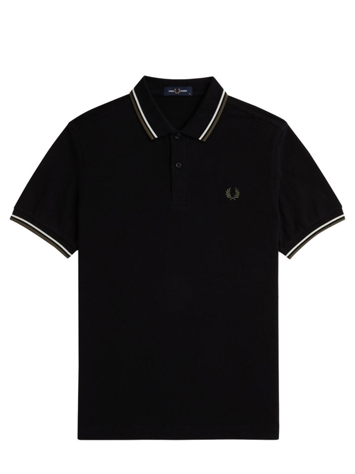 Fred Perry Polo - Black | Wanan Luxury