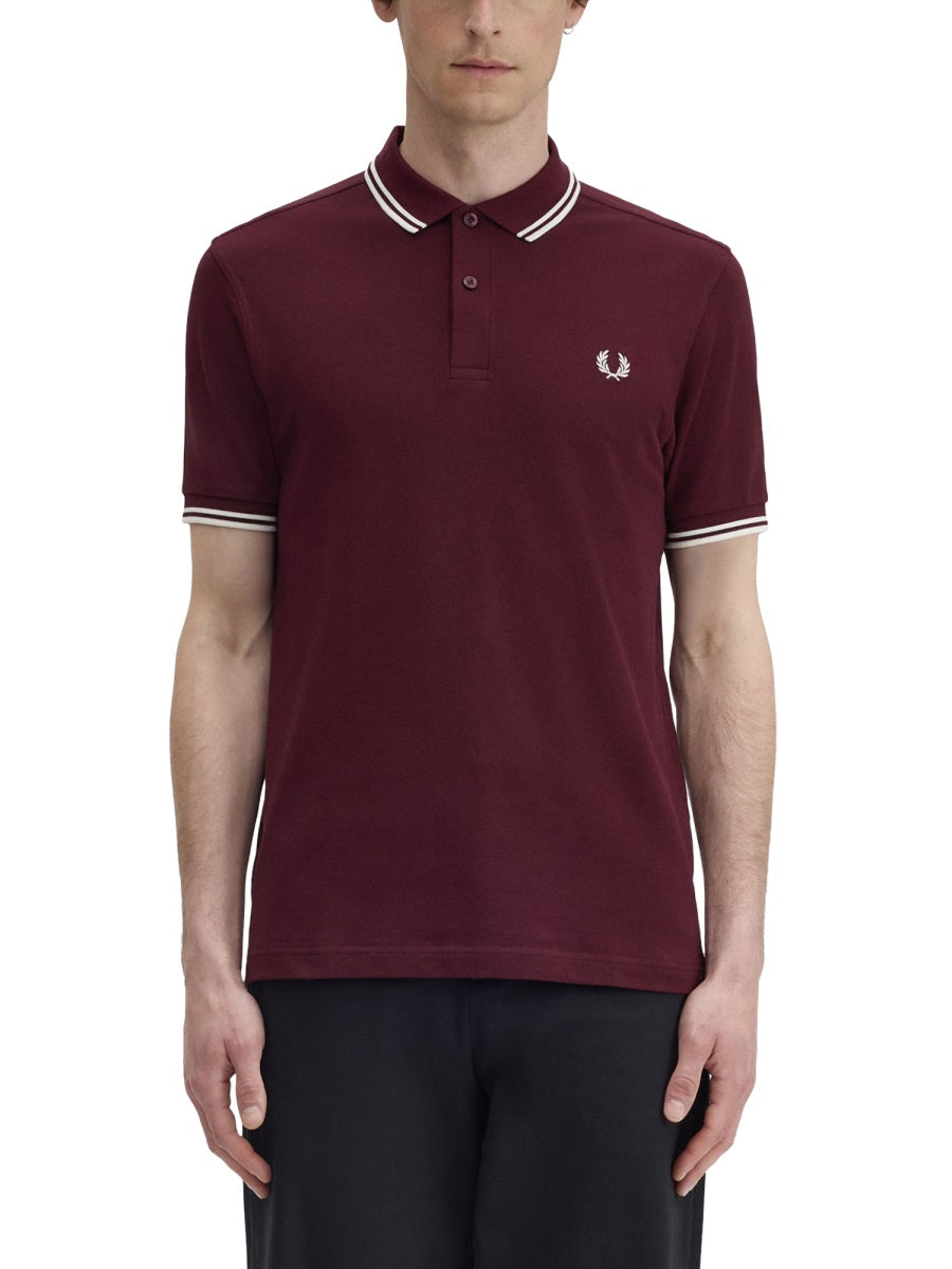 Fred Perry Polo - Burgundy | Wanan Luxury
