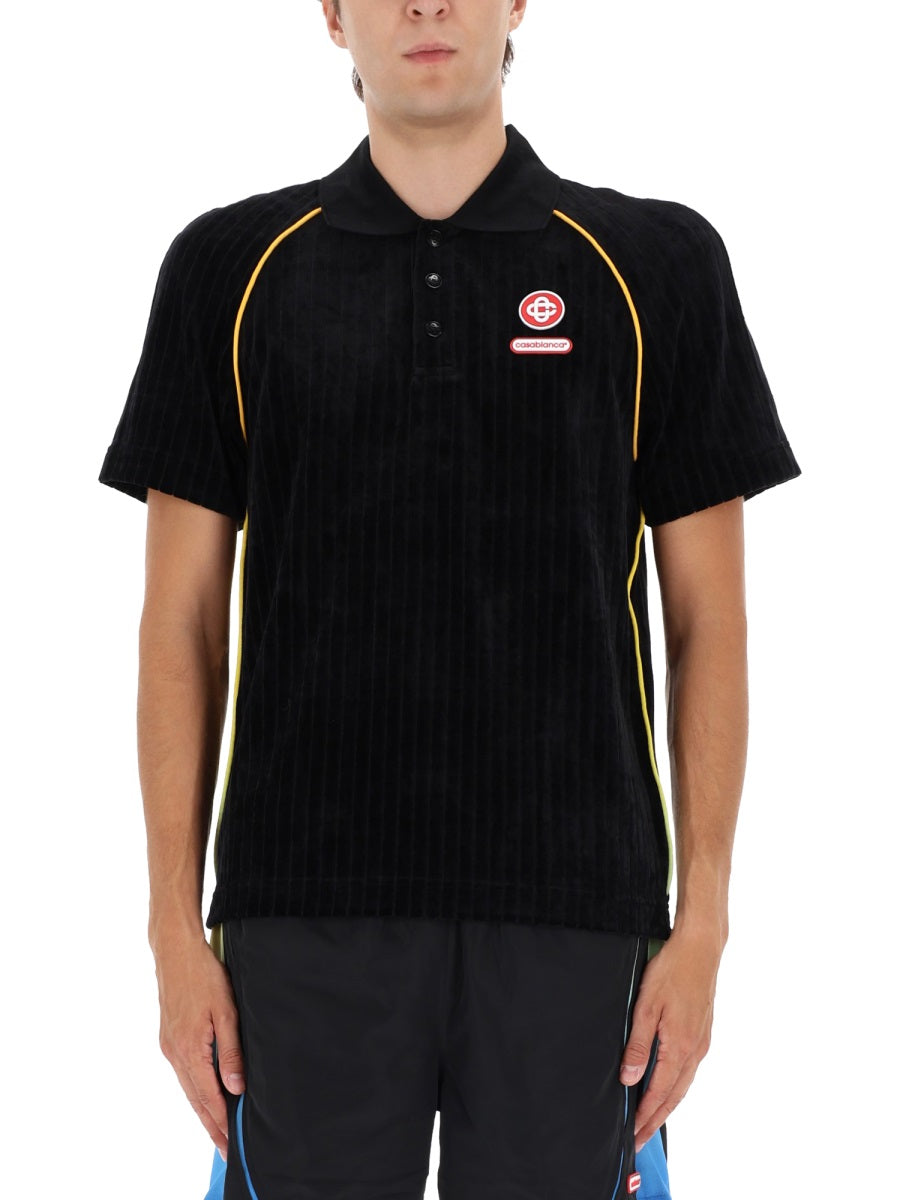 Casablanca Polo - Black | Wanan Luxury