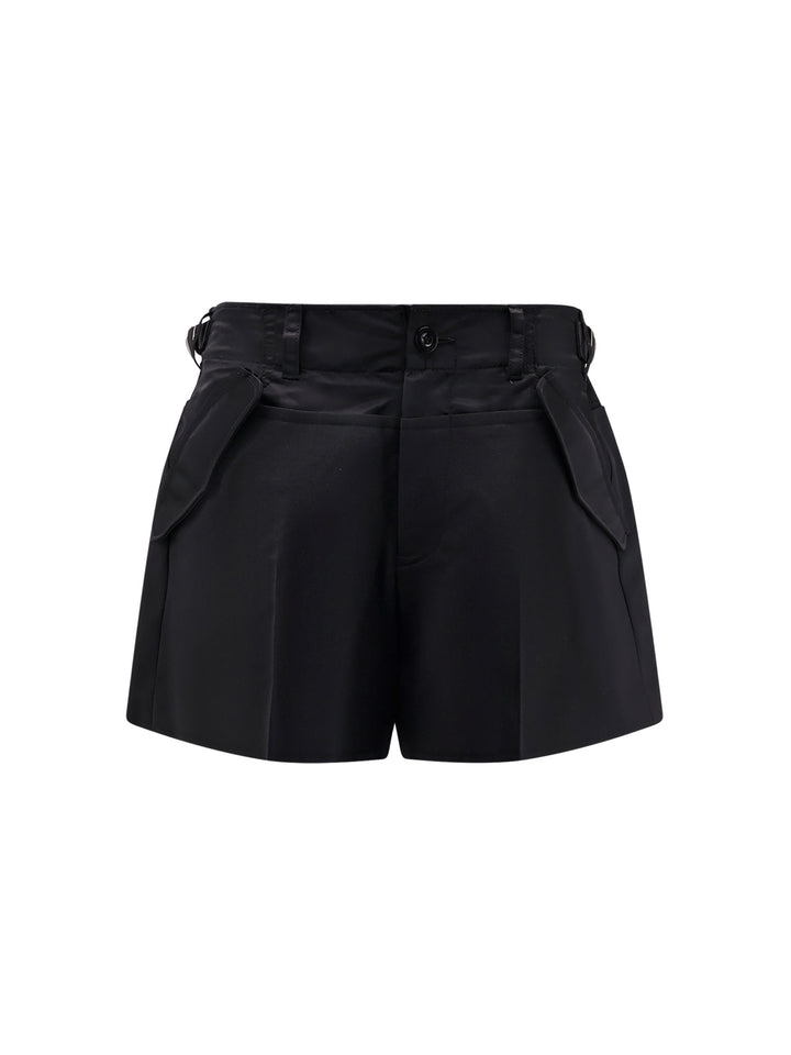 Sacai Shorts - Blacks and greys | 309b05eec9e388d07ce9d5d8be8331db96591b98