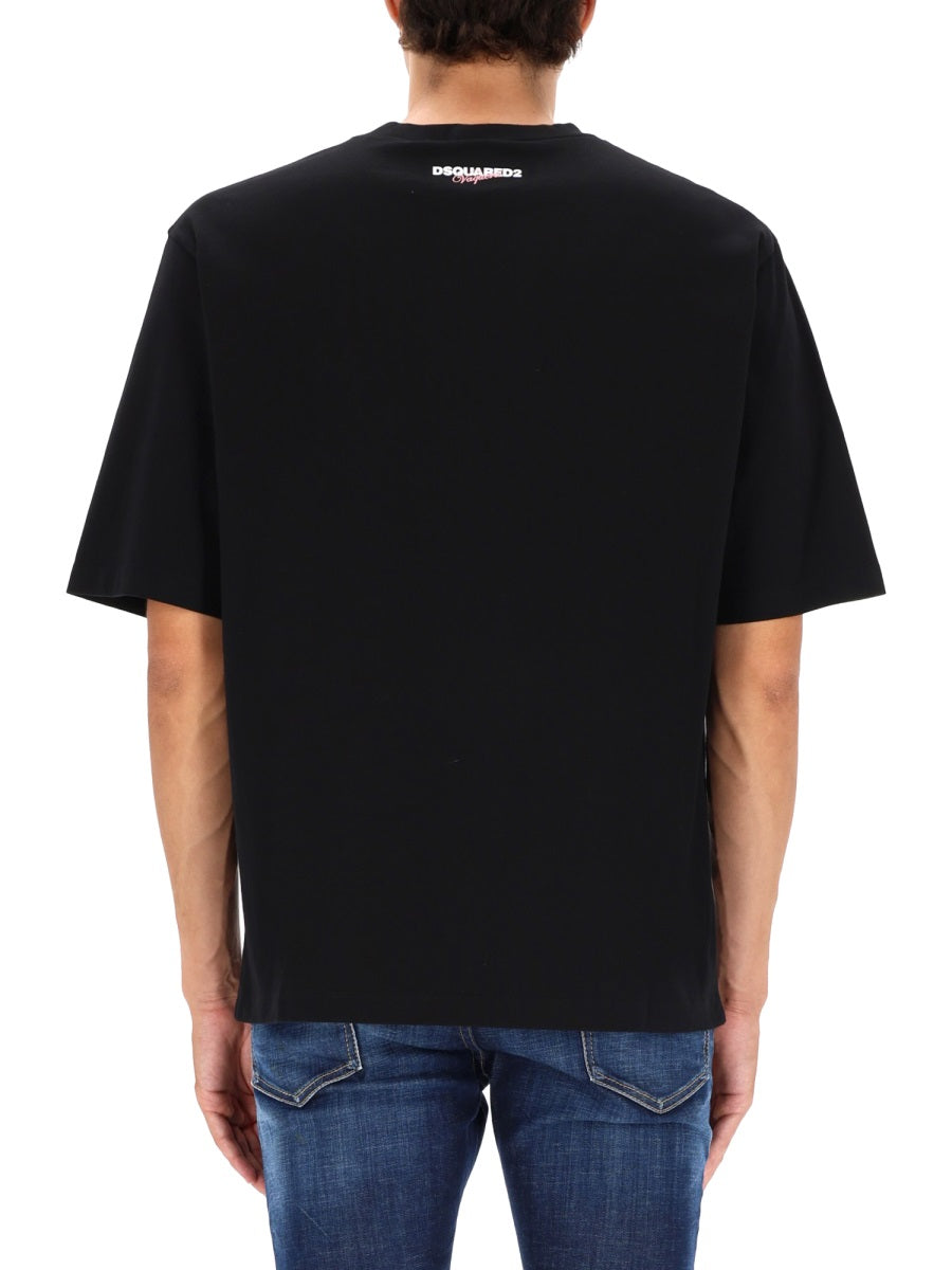 Dsquared2 T shirts - Black | Wanan Luxury