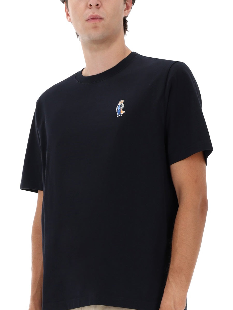 Maison Kitsuné T shirts - Black | Wanan Luxury