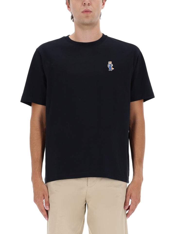 Maison Kitsuné T shirts - Black | Wanan Luxury