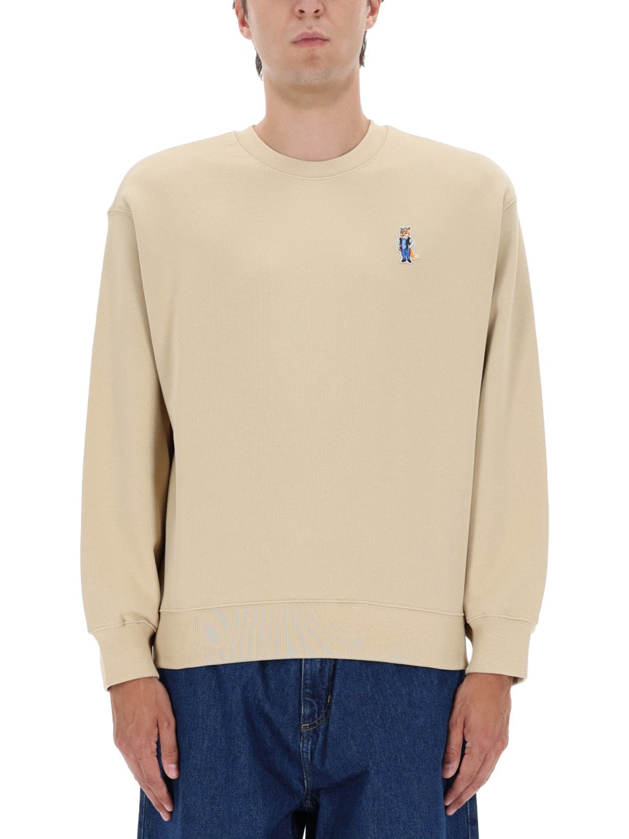 Maison Kitsuné Sweatshirts - Beige | Wanan Luxury